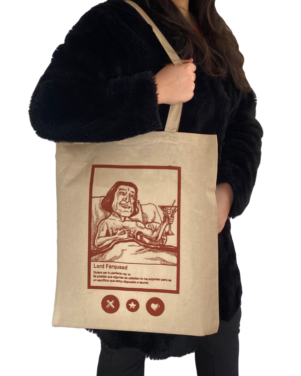 Totebag Lord Farquaad - Imagen 2