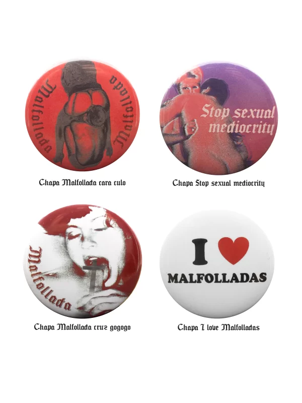 Fanzine Malfollada + chapa - Imagen 2