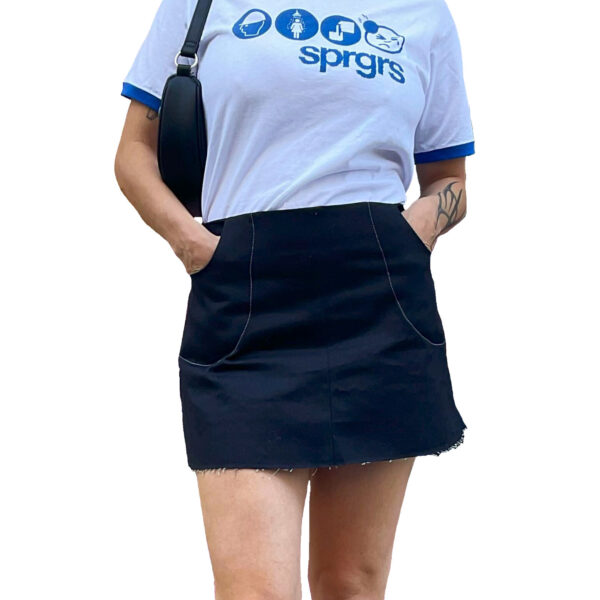 Falda bolsillos