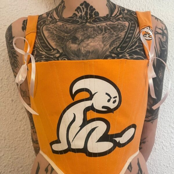 Corsé El Niño naranja XXS