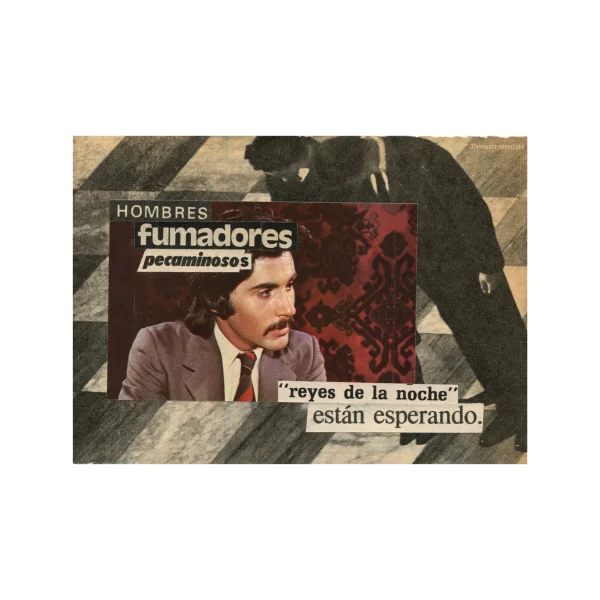 Print Hombres fumadores
