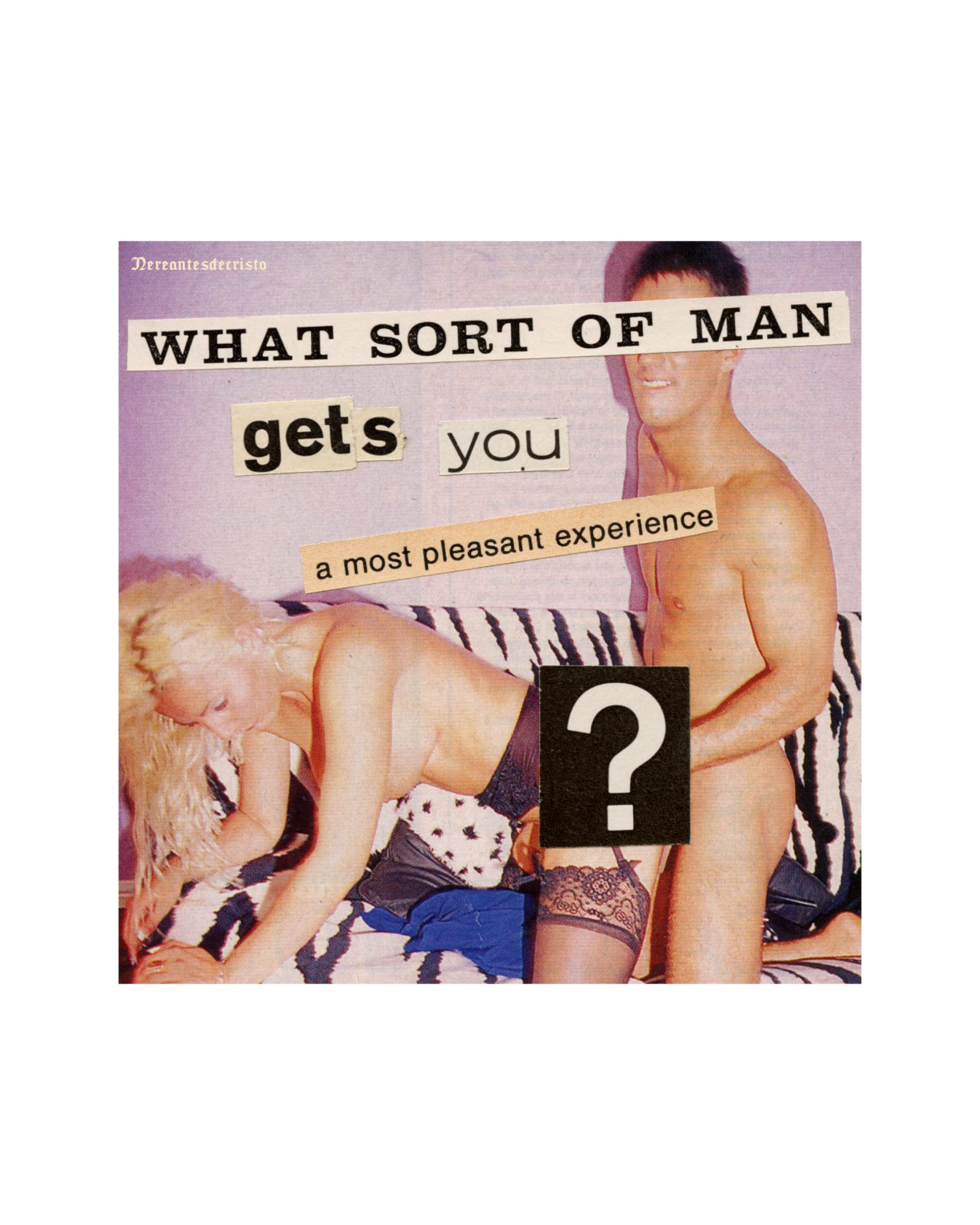 Print What sort of man